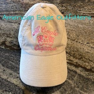 American Eagle Outfitters Women’s Corduroy Ball Cap, One Size Fits All.